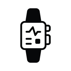 Smartwatch symbolizing wearable technology used in health and science