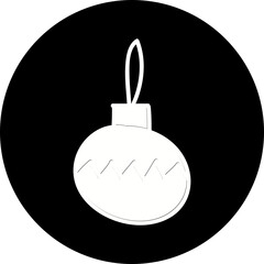  Christmas, New Year Vector Icon element, Isolated white background