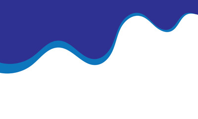 Divider Header for App, Banners or Posters. Set of Template Dividers Shapes for Website. Curve Lines, Drops, Wave Collection of Design Element for Top. Vector Illustration. EPS 10