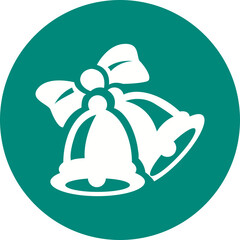 Christmas, New Year Vector Icon element, Isolated white background