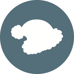 Christmas, New Year Vector Icon element, Isolated white background