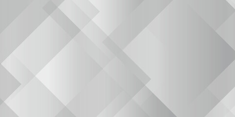 Obraz premium Abstract modern gray and white, silver color pattern geometric luxury gradient line background random square shape design. modern design template background. layered geometric triangle shapes.