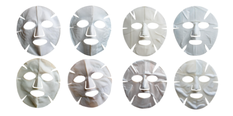 Facial Masks for Skincare Treatment and Beauty Routine