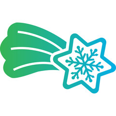 Christmas, New Year Vector Icon element, Isolated white background