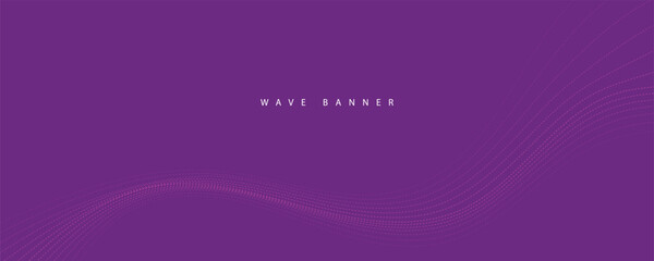 abstract purple wave background