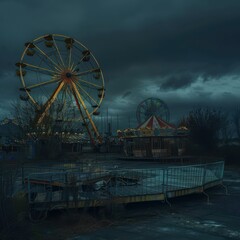 Shadows Moving in a Chilling Night