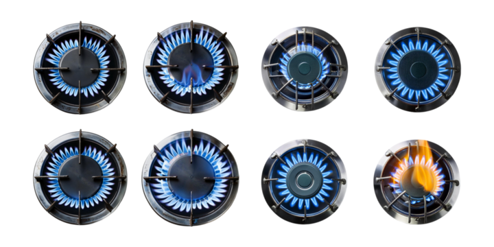 Gas Stove Flame Varieties for Culinary Use