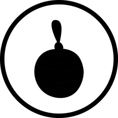 Christmas, New Year Vector Icon element, Isolated white background