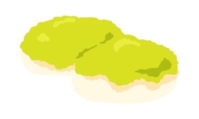 ずんだ餅のイラスト