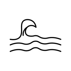 wave line icon