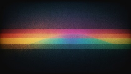 Fototapeta premium colorful color rainbow black background