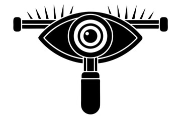 Creative medical instruments vector style with white background