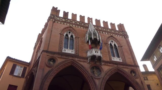 Chamber of Commerce, Industry, Crafts and Agriculture of Bologna, Italy. Palazzo della Mercanzia.