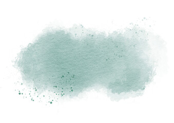 Pastel green watercolor paint stroke background for banner or card invitation and card wedding elements