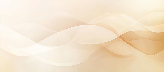 Abstract blurred background illustration with beige color gradient, Ai generated images