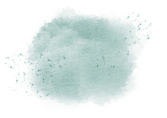 Pastel green watercolor paint stroke background for banner or card invitation and card wedding elements