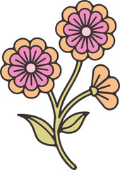Obraz premium Desert Charm Clipart Vector Illustration