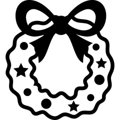  Christmas, New Year Vector Icon element, Isolated white background