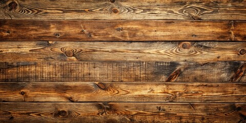 Naklejka premium Authentic, rustic brown wood texture with timber plank background, perfect for elevating creative design projects that