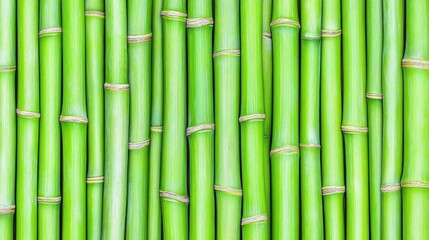 A dense jungle of bamboo stalks growing close together, creating a thick, impenetrable wall of greenery