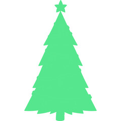 Christmas, New Year Vector Icon element, Isolated white background