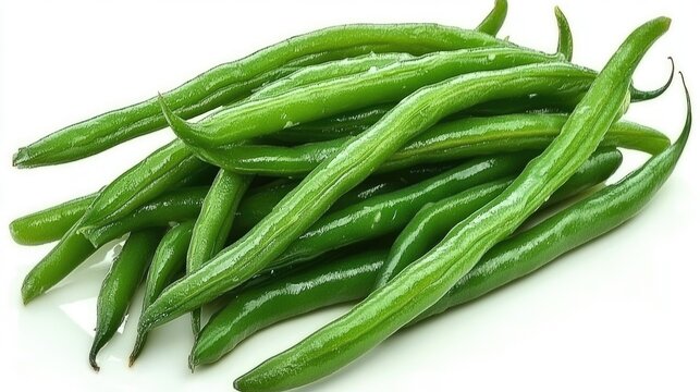 A dish of buttered green beans served as a classic side dish for a family dinner