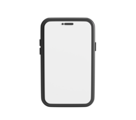 Smartphone mobile mockup 3d illustration background