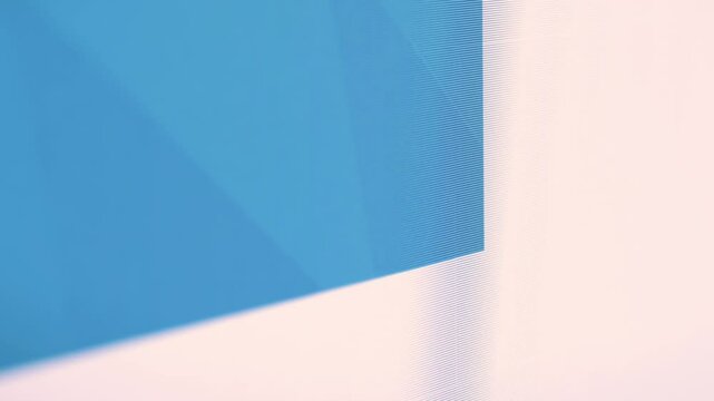 Missing part of an LED wall module is installed by technician and recalibrates itself immediately, close-up