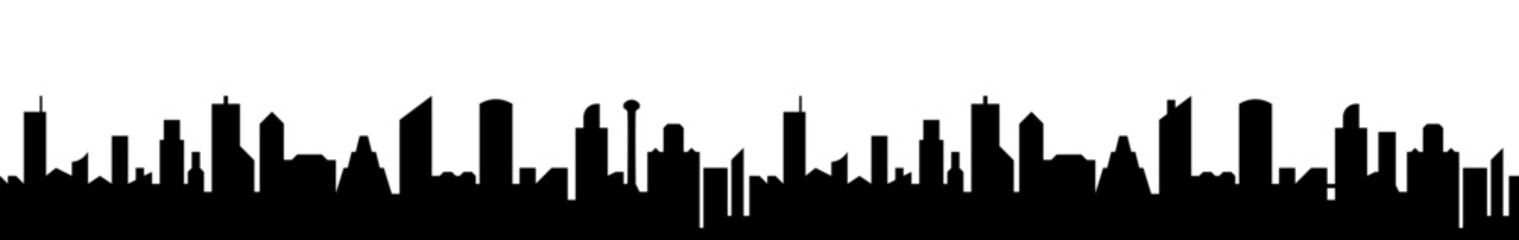 Stadt Silouette Lang