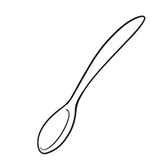 spoon Kitchen Doodle Hand Drawn
