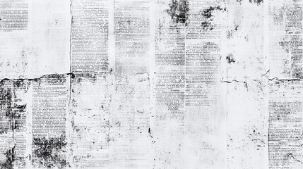 old newspaper textured background, black and white vintage news paper texture retro retrospect grunge faded text nostalgic rough surface antique graphic backgrounds