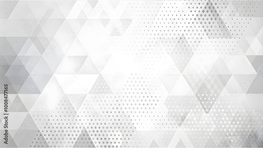Poster Gray Abstract background illustration with high quality. geometric patterns. Gray Abstract background illustration with high-quality gradient triangle.