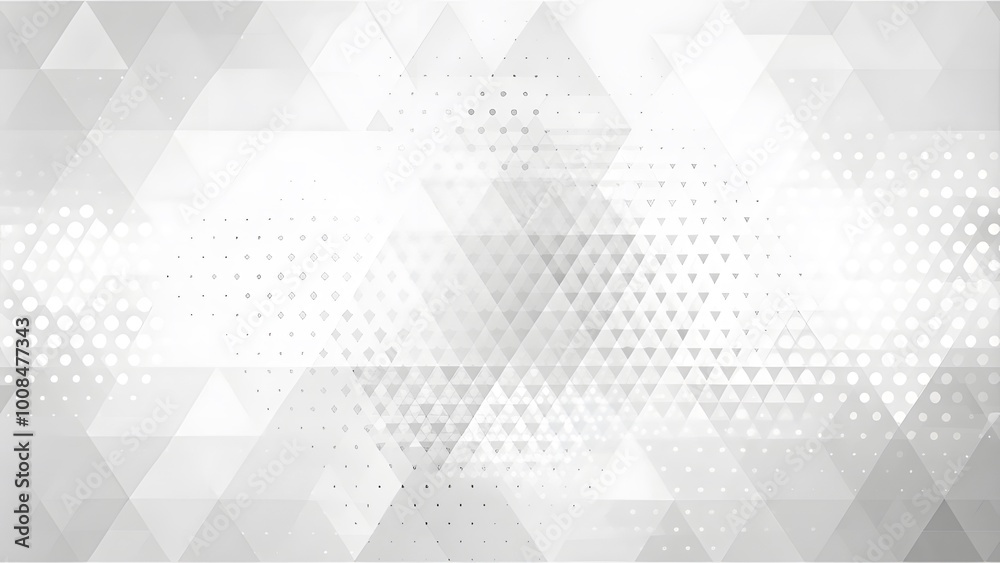 Aufkleber Gray Abstract background illustration with high quality. geometric patterns. Gray Abstract background illustration with high-quality gradient triangle.