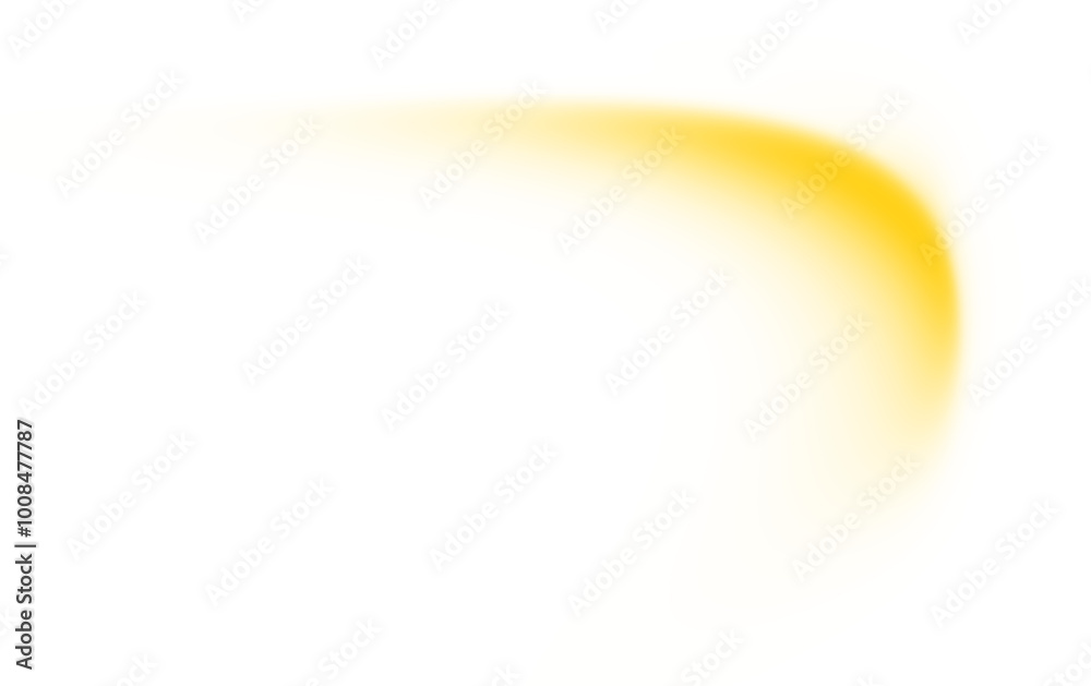 Aufkleber Blurry gradient shape on transparent background