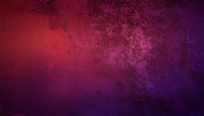 Obraz premium Purple red grunge wall background with dark spots, spotty texture, messy surface; horizontal