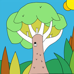 illustration of a bear