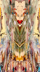 bstract background wallpaper. Ethnic pattern. Mixtures of oil paint. Trendy hand painting canvas. Wall decor and Wall art prints Idea. 3D Texture. Art object