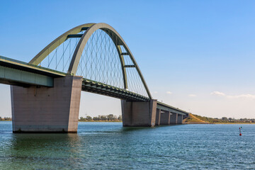 Bridge across Fehmarn Sound