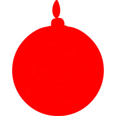  Christmas, New Year Vector Icon element, Isolated white background