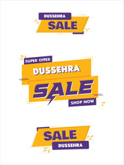 Obraz premium Vector illustration sale callouts banner set template 