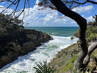 North Stradbroke Island (the second largest sand island in the world)