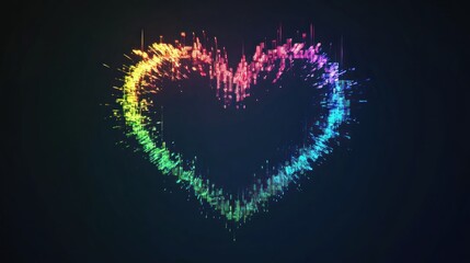 Rainbow Heart