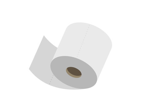 recommend clip art: Toilet paper roll or tube icon design, template for wc. Bathroom hygiene icons, kitchen cleaning towel. Blank soft scroll product.