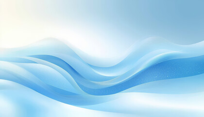 Fototapeta premium Light blue gradient abstract banner background
