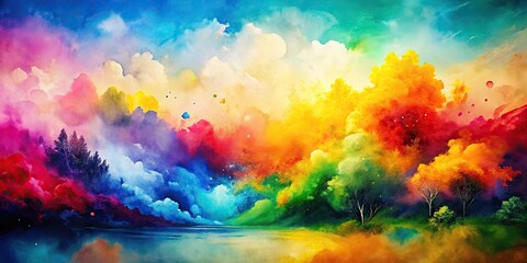 Elegant monochrome watercolor abstract background for artistic design, prints, and creative projects