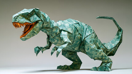 Obraz premium Origami Dinosaur