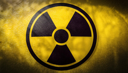 Obraz premium Symbol of Radioactive Hazard
