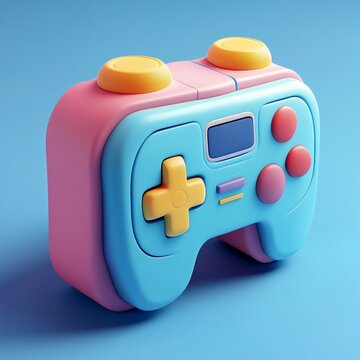 3D Game Expansion Pack Icon: Additional Game Content Illustration Logo