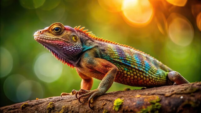 Fascinating Display of Autotomy in Nature: A Lizard Shedding Its Tail for Survival and Escape