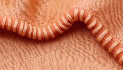 Close-Up of Skin with Stitches from Open Surgical Cut
